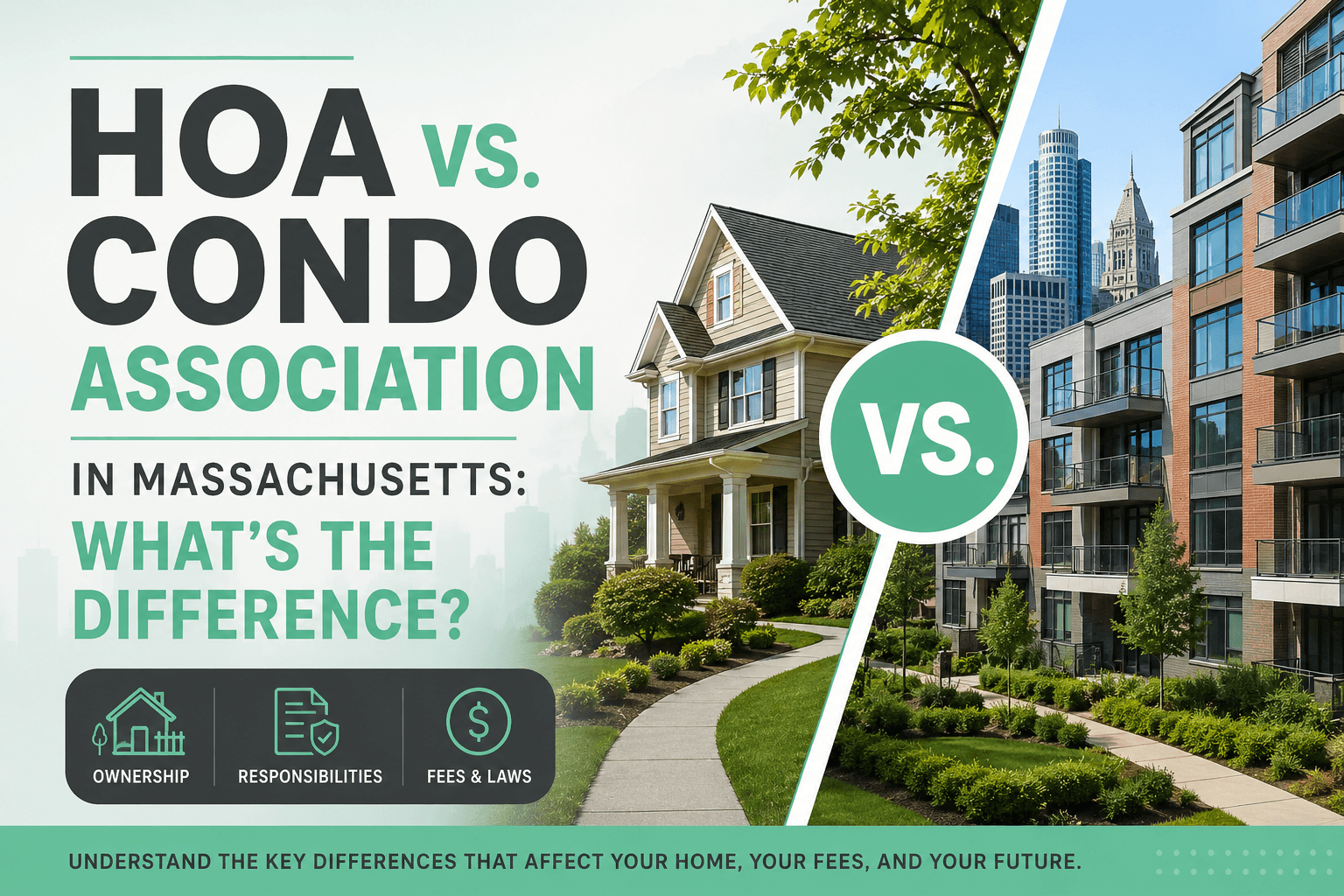 Common issues homeowner associations face in Boston, including HOA management, rule enforcement, financial management, maintenance of common areas, and community compliance.